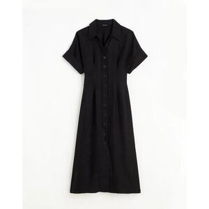 Madewell Black Midi Dress